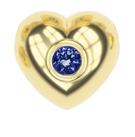 Pendente Dédié Donna in Oro Zaffiro blu CID0168 ZB GI